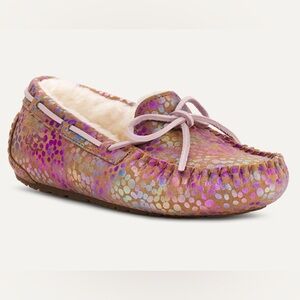 Ugg slippers, girls size 1, “Dakota Spots” very good used condition